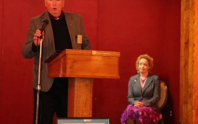 Wendell R. Kay at podium
